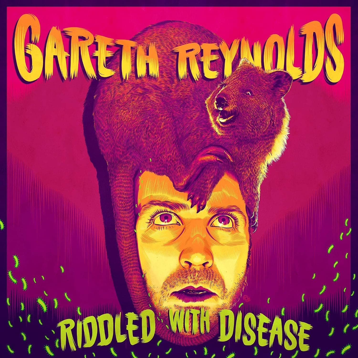 Riddled With Disease [Disco de Vinil] por Gareth Reynolds — capa do álbum
