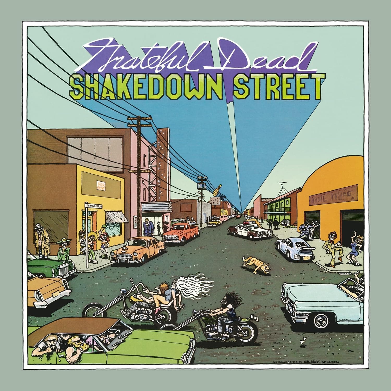 Shakedown Street por Grateful Dead — capa do álbum