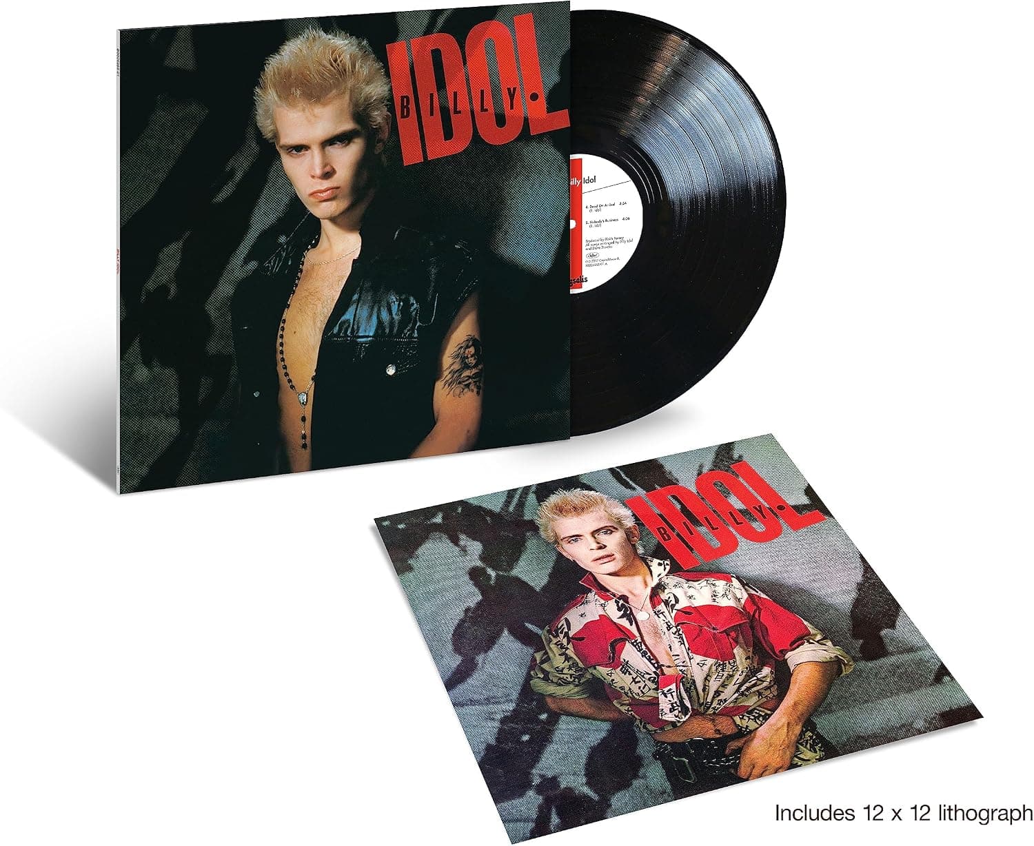 Billy Idol [LP/Lithograph] [Amazon Exclusive] por Billy Idol — capa do álbum