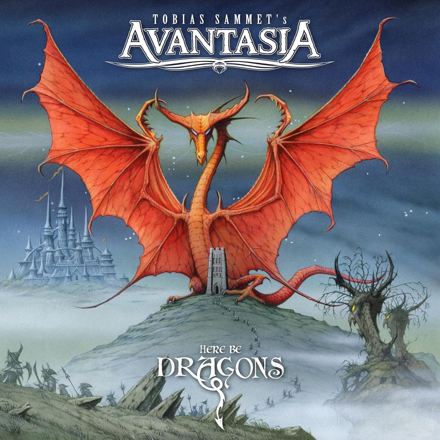 Here Be Dragons por Avantasia — capa do álbum