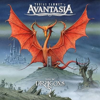 Here Be Dragons por Avantasia — capa do álbum
