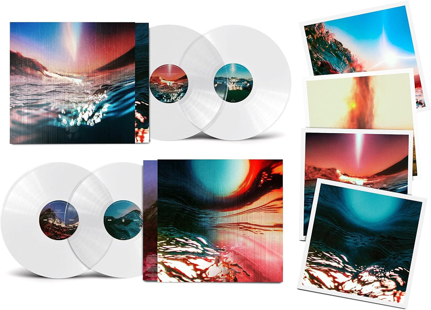 Fragments (DELUXE, CRYSTAL CLEAR VINYL) [Disco de Vinil] por Bonobo — capa do álbum