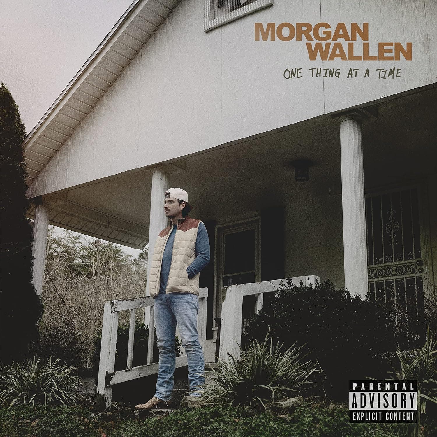 One Thing At A Time [Bone White 3 LP] por Morgan Wallen — capa do álbum