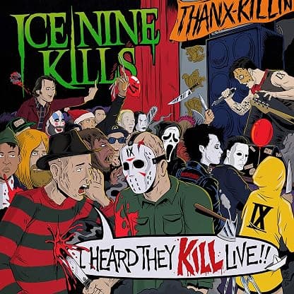 I Heard They KILL Live [2 LP] [Neon Green Marble] por Ice Nine Kills — capa do álbum