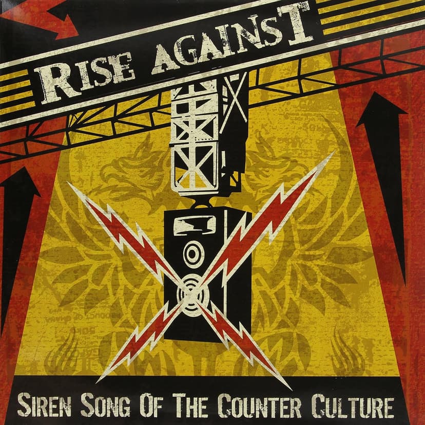 Siren Song of the Counter-Culture [Disco de Vinil] por Rise Against — capa do álbum
