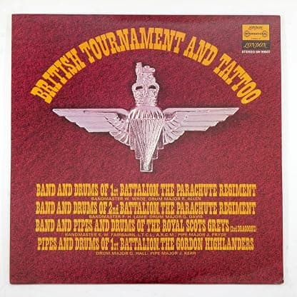 Massed Bands and Scottish Pipers From British Tournament and Tattoo por Kings of Drums — capa do álbum