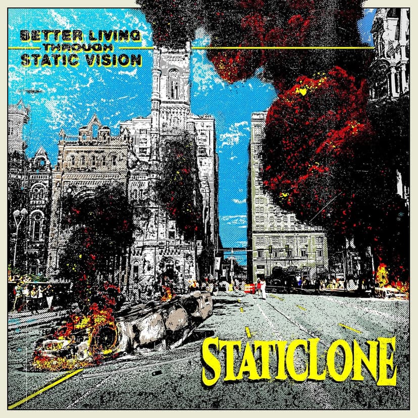 Better Living Through Static Vision por Staticlone — capa do álbum