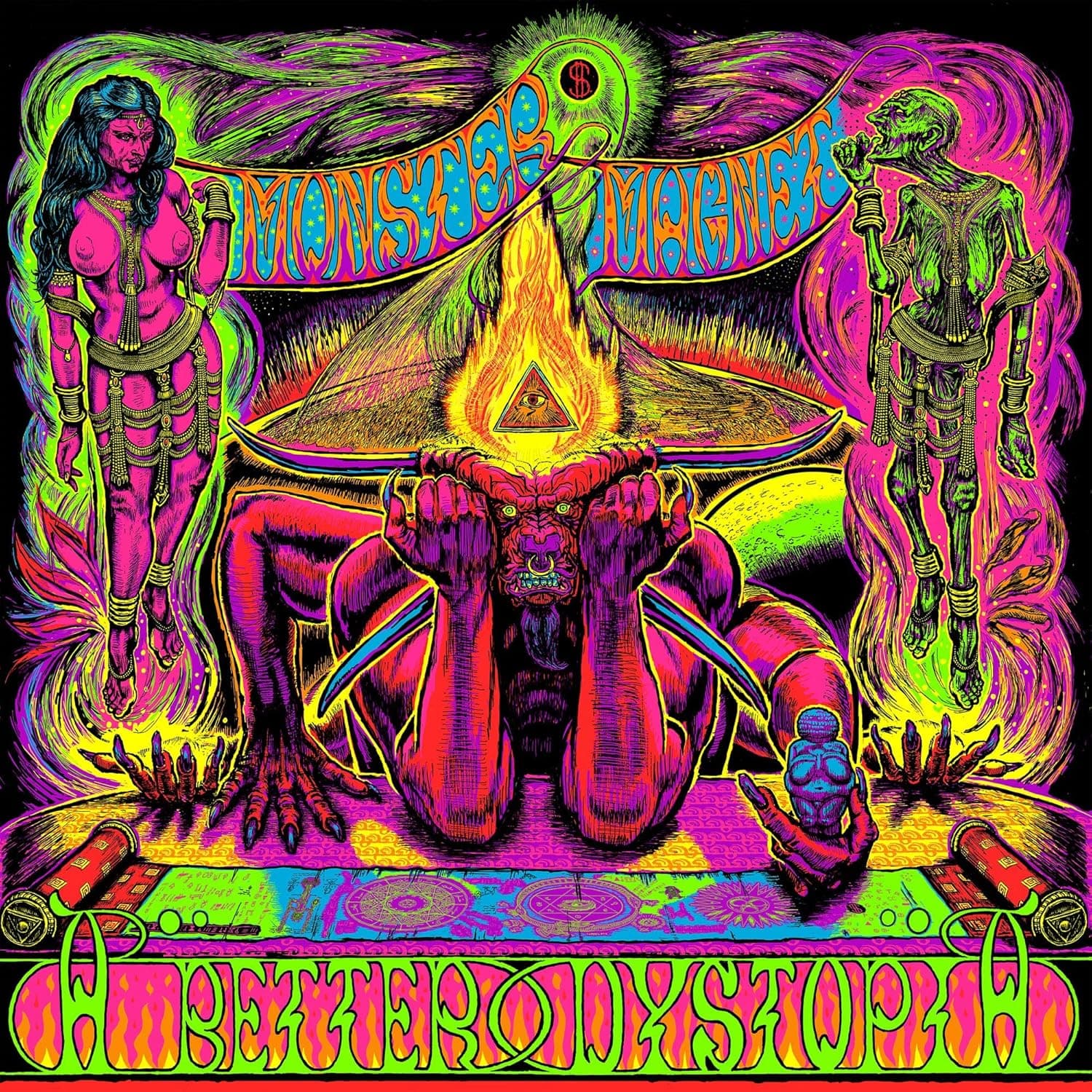 A Better Dystopia [Disco de Vinil] por Monster Magnet — capa do álbum