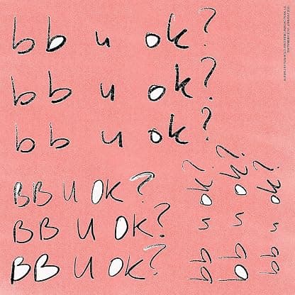 bb u ok? (CLEAR VINYL) [Disco de Vinil] por San Holo — capa do álbum
