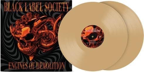 PREORDER (03/27/26): Black Label Society - Engines of Demolition 2xLP indie exclusive custard vinyl record por Black Label Society — capa do álbum