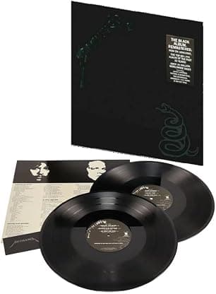 The Black Album (1991): Remastered 180-gram Vinyl 2LP Double-Album by Metailica por Metallica — capa do álbum