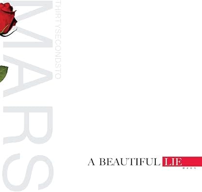 A Beautiful Lie por Thirty Seconds to Mars — capa do álbum