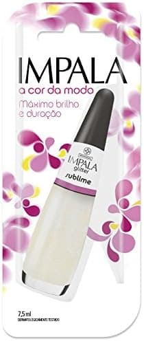Esmalte Glitter Sublime, Impala Cosmeticos, Branco, 7.5 ml por Gel — capa do álbum