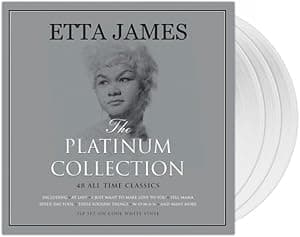 Etta James - The Platinum Collection - 3 LP Set on White Vinyl por Etta James — capa do álbum