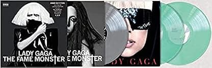 The Fame Monster - Exclusive Deluxe Edition Silver & Coke Bottle Clear Colored 3x Vinyl LP Box Set por Lady Gaga — capa do álbum