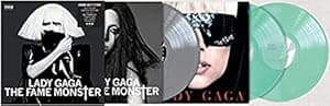 The Fame Monster - Exclusive Deluxe Edition Silver & Coke Bottle Clear Colored 3x Vinyl LP Box Set por Lady Gaga — capa do álbum
