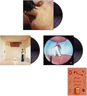 Harry Styles 3 Vinyl Album Complete Collection with Art Card por CD de áudio — capa do álbum