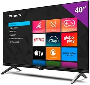 Smart TV 40" AOC Roku TV DLED Full HD 40S5045/78G - Bivolt por Artista não identificado — capa do álbum