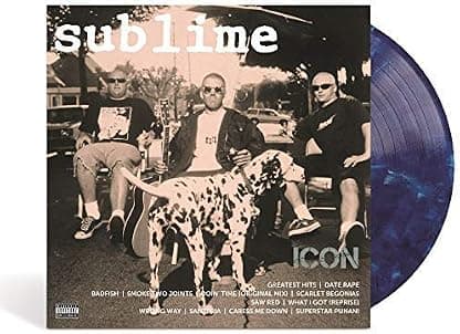 Icon - Exclusive Limited Edition Oceania Blue Marble Colored Vinyl LP por Sublime — capa do álbum