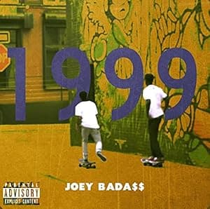 NA Joey Bada$$ 1999 em Álbum de Música, Pôster Arte em Tela HD, 16 x 16 (40 x 40 cm) por Lona — capa do álbum