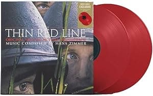 Thin Red Line - Exclusive Limited Edition Red Colored Vinyl 2 LP por Hans Zimmer — capa do álbum