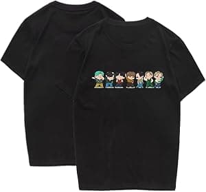 Dolpind Camiseta feminina Bangtan Boys Love Yourself Suga Jungkook Jimin V Rap Jhope Jin por Artista não identificado — capa do álbum