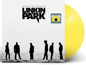DISCO DE VINIL Linkin Park - Minutes To Midnight Exclusive LP AMARELO por Artista não identificado — capa do álbum