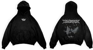 Suéter com capuz The Weeknd Official Merch Hurry Up Tomorrow Mask Hoodie THE WEEKNDadulto-unissex por Artista não identificado — capa do álbum