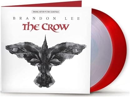 The Crow Music From The Original Motion Picture Exclusive Limited Red Color Vinyl 2LP por Machines of Loving Grace — capa do álbum