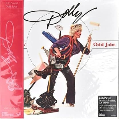 9 To 5 & Other Odd Jobs - 180-Gram Orange Colored Vinyl por Dolly Parton — capa do álbum