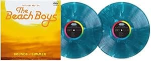 The Beach Boys - Sounds of Summer Exclusive Limited Sea Blue Color Vinyl 2x LP por The Beach Boys. — capa do álbum