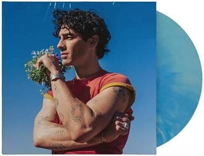 Music For People Who Believe In Love Exclusive Limited Blue Swirl Color Vinyl LP por Joe Jonas — capa do álbum
