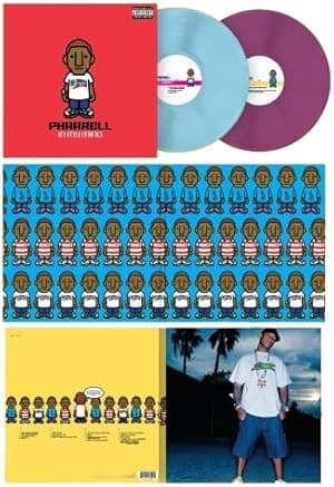 In My Mind (Limited to 3000 Copies Exclusive Club Edition Baby Blue & Orchid Colored Vinyl 2LP) por Pharrell — capa do álbum
