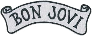 C&D Visionary Logotipo da faixa Bon Jovi, branco, preto por Artista não identificado — capa do álbum
