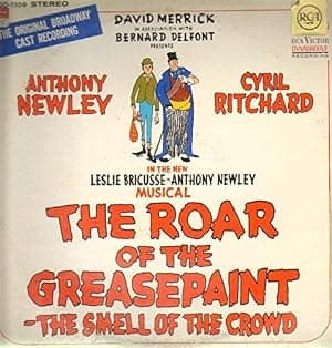 1965 The Roar of the Greasepaint -The Smell of the Crowd por anthony newley — capa do álbum