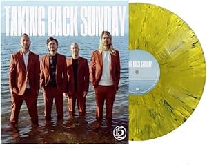 Taking Back Sunday 152 Exclusive Limited Edition Opaque Yellow Black Mix Color Vinyl LP por Músicas MP3 — capa do álbum