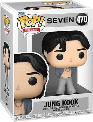 Funko Pop! Rocks: Jung Kook - Jungkook - (Seven) - BTS - Figura de vinil colecionável - ideia de presente - Mercadoria oficial - brinquedos para crianças e adultos - Fãs musicais por Artista não identificado — capa do álbum