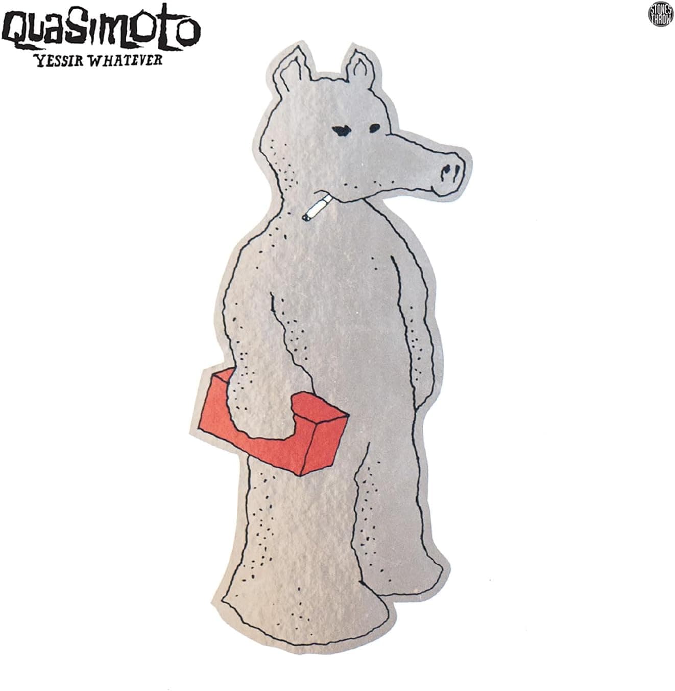 Yessir Whatever (SILVER VINYL) por Quasimoto — capa do álbum
