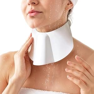 AMiNA Capa de chuveiro de traqueostomia, protetor de chuveiro Trach, capa de traqueostomia à prova d'água para pescoço de 39,4 a 55,88 cm, protetor de estoma adequado para a pele, capas de estoma por Artista não identificado — capa do álbum
