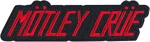 C&D Visionary Patch com logotipo Mötley Crüe, vermelho, preto por Artista não identificado — capa do álbum