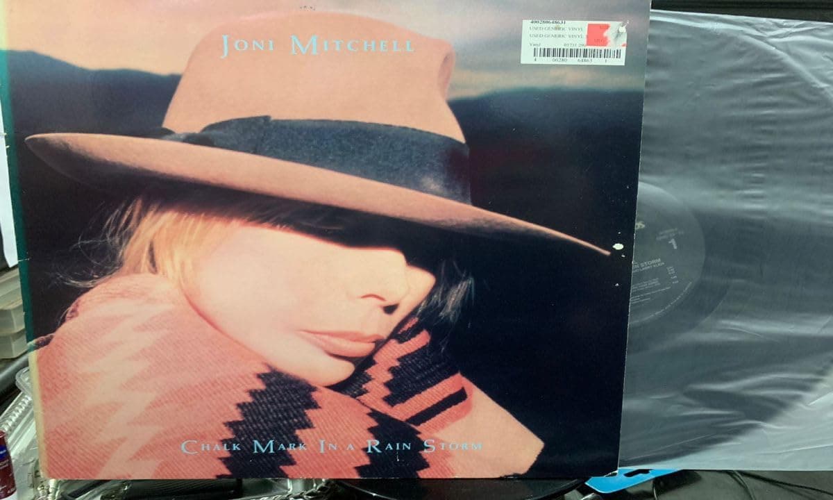 JONI MITCHELL - CHALK MARK IN A RAIN STORM (LP) (IMPORTADO) por Joni Mitchell — capa do álbum