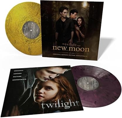 Twilight "Silver & Gold" Vinyl Collection: Twilight Original Soundtrack (Silver) / Twilight - New Moon Original Soundtrack (Gold) por Twilight Soundtrack — capa do álbum