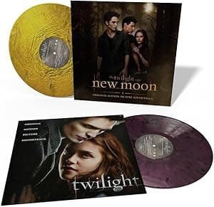 Twilight "Silver & Gold" Vinyl Collection: Twilight Original Soundtrack (Silver) / Twilight - New Moon Original Soundtrack (Gold) por Twilight Soundtrack — capa do álbum