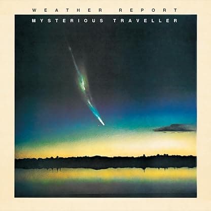 Mysterious Traveller - Limited 180-Gram Blue & Red Marble Colored Vinyl por Weather Report — capa do álbum
