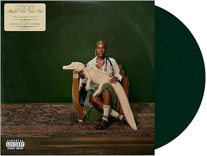 Alligator Bites Never Heal Pine Green Colored Exclusive Vinyl LP, Doechii por Doechii — capa do álbum