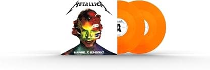 Hardwired To Self-Destruct - Limited 'Flame Orange' Colored Vinyl por Metallica — capa do álbum