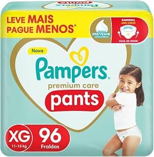 Fralda Pampers Premium Care Pants Tamanho XG, Fácil de Vestir, 96 Unidades por Artista não identificado — capa do álbum