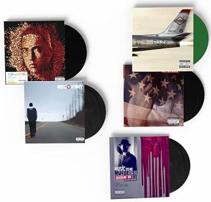 Eminem "Catch Up" Vinyl Collection: Relapse / Recovery / Revival / Kamikaze / Music To Be Murdered By por Eminem — capa do álbum