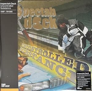 Uncontrolled Substance - 'Cop Car Blue' Colored Vinyl por Inspectah Deck — capa do álbum