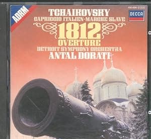 Tchaikovsky: Capriccio Italien, Marche Slav / Dor ti, DSO por Pyotr Ilyich Tchaikovsky — capa do álbum